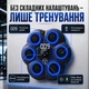 Музыкальная боксерская панель тренажер настенный интерактивная мишень для бокса на аккумуляторе с RGB подсветкой Bluetooth и перчатками для ударов - изображение 4
