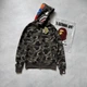 Зіп-худі Bape A Bathing Ape Shark Full Zip Camo / Худі Бейп 3XL - зображення 4