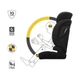 Детское автокресло Kinderkraft Comfort Up 2 Plus i-Size, Black (KCCOUP02BLKPL00) - изображение 4