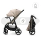 Прогулочная коляска Kinderkraft Trig 3 Tray Beige (KSTRIG03BEG000T) - изображение 11