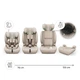 Дитяче автокрісло Kinderkraft Comfort Up 2 Plus i-Size Beige (KCCOUP02BEGPL00) - зображення 2