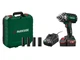 Аккумуляторный ударный гайковерт Parkside PASSK 20-Li C4 20 В, 400 Нм, 1/2", с аккумулятором 4 Ач, зарядным устройством и кейсом - изображение 1