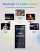MP3-плеєр M5 32 ГБ вбудованої пам'яті Bluetooth 5.0 Hi-Fi з FM-радіо та диктофоном - зображення 4