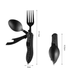 Мультитул JB Tacticals Tourist Essentials 4 в 1 Туристический Комплект Черный - изображение 3
