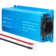 Инвертор Lvyuan 1300w/2600w 12-220v pure sine чистый синус, преобразователь напряжения 12в 220в синий - изображение 1