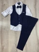 Костюм праздничный для мальчика Terry 5284 116 см Синий - изображение 2
