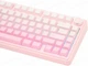 Бездротова ігрова механічна клавітура AULA F75 Pink, Dream Sakura switch, 75%, Hot-Swap, RGB, 2.4GHz/Bluetooth/USB - зображення 7