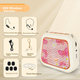 Портативная колонка AISOMEX K20 с беспроводным микрофоном 10W Pink - изображение 3