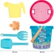 Zestaw zabawek do plaży i piaskownicy Canal Toys Hello Kitty 7 elementów (8412842778863) - obraz 3