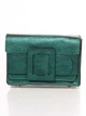 Клатч Genuine Leather 1812_green Шкіряний Зелений - зображення 1