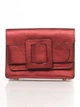 Клатч Genuine Leather 1812_bordo Шкіряний Бордовий - зображення 1