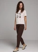 Брюки женские Colin's CL1068239BRW XS Brown (8684890135794) - изображение 4