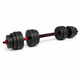 Гантели композитные со Штангой Champion X-venum 2шт 55см 18.5 кг Черно-Красный - изображение 3