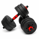 Гантели композитные Champion X-venum 2шт 40см 8 кг Черно-Красный - изображение 3