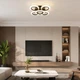 Люстра LED RR-60 BK 60Вт, 3000-6400К, 300-5100 Лм, пульт ДУ (Черный, Светильник светодиодный, потолочный) - изображение 2
