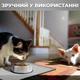 Килимок під миску для собак котів та домашніх тварин силіконовий антиковзкий з бортиками водонепроникний непромокальний гігієнічний килимок-підставка під миски для годування їжі та води сірий Kayfovo DK-SI4 - зображення 3