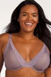 Бюстгальтер планж Thirdlove Shadow Stripe Plange Bra, сирень, 70G - изображение 3