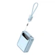 Повербанк Powerbank Choetech B860CCLBE 10000 mAh 22.5Вт, Power Delivery, Blue - зображення 2