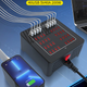 Зарядная станция многопортовая ILEPO на 40 USB портов 200 Вт / сетевое мультизарядное устройство (19014) - изображение 4
