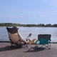 Крісло розкладне Uquip Sandy XL Sand/Grey (244043) - изображение 6