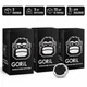 Кокосовый уголь для кальяна Gorilla for Kaloud, 1 кг × 3 пачки (3 кг) - изображение 1