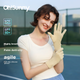 Чехлы OhSunny UV Protection Lightweight Cool Ice Sleeves для мужчин, совместимые с сенсорными экранами, для вождения и езды на велосипеде, для женщин, светло-хаки, размер M. - изображение 4