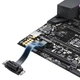 Райзер-удлинитель KELEPU PCI-E x1 3.0 для сетевой и звуковой карты, 20 см, черный - изображение 1
