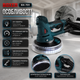 Шлифовальная машина для стен и потолка Boxer BX701 2200 Вт 180 мм 6000 об мин с LED подсветкой пылеотводом регулировкой скорости и удлиненной рукояткой - изображение 3