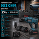Аккумуляторный перфоратор Boxer SR 149 24 В 3 Ah SDS Plus с двумя аккумуляторами бесщеточным двигателем тремя режимами работы для сверления бетона металла и дерева - изображение 1