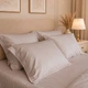 Простынь Mirson Tencel №14 Grey Blue 180x220 см (2200013883791) - изображение 9