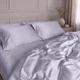 Простынь Mirson Tencel №10 Light Ivory 150х220 см (2200013881902) - изображение 5