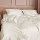 Простынь Mirson Tencel №09 Milk 150х220 см (2200013881575) - изображение 3