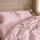 Простынь Mirson Tencel №12 Soft Peach 200x220 см (2200013882862) - изображение 5