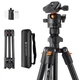 Професcиональный фото штатив для камери і телефону K&F Concept K234A0+BH36 KF09.101V1 163см - изображение 1