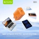 Мережевий зрядний пристрій Bavin PC2092Y-СС GaN PD 40W Type-C + кабель Type-C/Type-C 60W Orange (C-PC2092Y-CC OG) - зображення 6