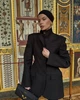 Жакет з акцентом по фігурі - Classyme - XS - Чорний - (49jak) - зображення 5