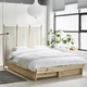 Розсувне ліжко з місцем для зберігання GLAMBERGET IKEA 605.648.45 сосна - зображення 6
