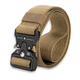 Ремінь чоловічий з пряжкою BELT 1000D 125 см Хакі - зображення 1
