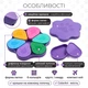 Контейнер-органайзер Лапка для алмазной мозаики 6 в 1, набор из 6 лоточков для страз, органайзер для алмазной вышивки, емкость для сортировки алмазов Diamond Painting ColorArt - изображение 2