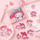 Стікери My Melody Май Мелоді 60 шт 4×4 см - зображення 8
