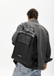 Элегантный комбинированный мужской рюкзак Sambag Zard X под ноутбук 16" из водоотталкивающей ткани для обучения черный - изображение 1