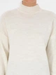 Свитер вязаный женский Pierre Cardin G022SZ0TK-000-2254976(Ekru) L Экрю (8683859331673) - зображення 6