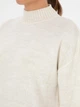 Свитер вязаный женский Pierre Cardin G022SZ0TK-000-2254976(Ekru) L Экрю (8683859331673) - зображення 7