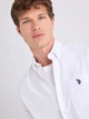 Сорочка бавовняна чоловіча U.S. Polo Assn 115705-YC00A (Optic White) L Біла (786660260649) - зображення 4