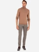 Гольф-водолазка мужская Pierre Cardin G021SZ0TK-000-2028197(Camel Melanj) XL Светло-коричневая (8683857742341) - изображение 3