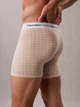 Труси боксери чоловічі бавовняні Calvin Klein NB4246-2S5 (Blotched Plaid Turtledove) XL Бежеві (14056457787) - зображення 7