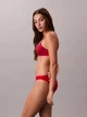 Набор трусиков бикини женских хлопковых Calvin Klein QD5360-31Y XS 5 шт Черный/Белый/Красный/Бордовый (014056435372) - изображение 4