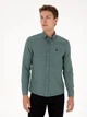 Рубашка мужская U.S. Polo Assn G081SZ004-000-2348254(Koyu Yeşil) XL Зеленая (8683859553419) - изображение 1