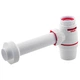 Сифон для раковины Neo Air 1¼"×Ø40мм с отводом WIRQUIN (9541356) - изображение 2