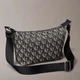 Сумка крос-боді через плече жіноча тканинна маленька Calvin Klein 4F3353G (Black-Beige) Чорна (196669718704) - зображення 3
